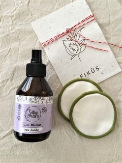 Pack Agua micelar + pads demaquillantes