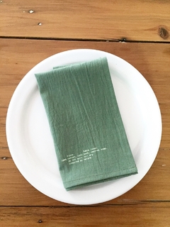 Pack Servilletas Verde seco