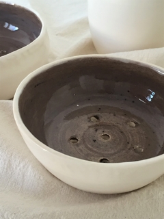 Jabonera de cerámica chica terra - comprar online