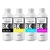 4 Medios Litros Tinta Genérica 664 Impre Eps L200 L355 L455