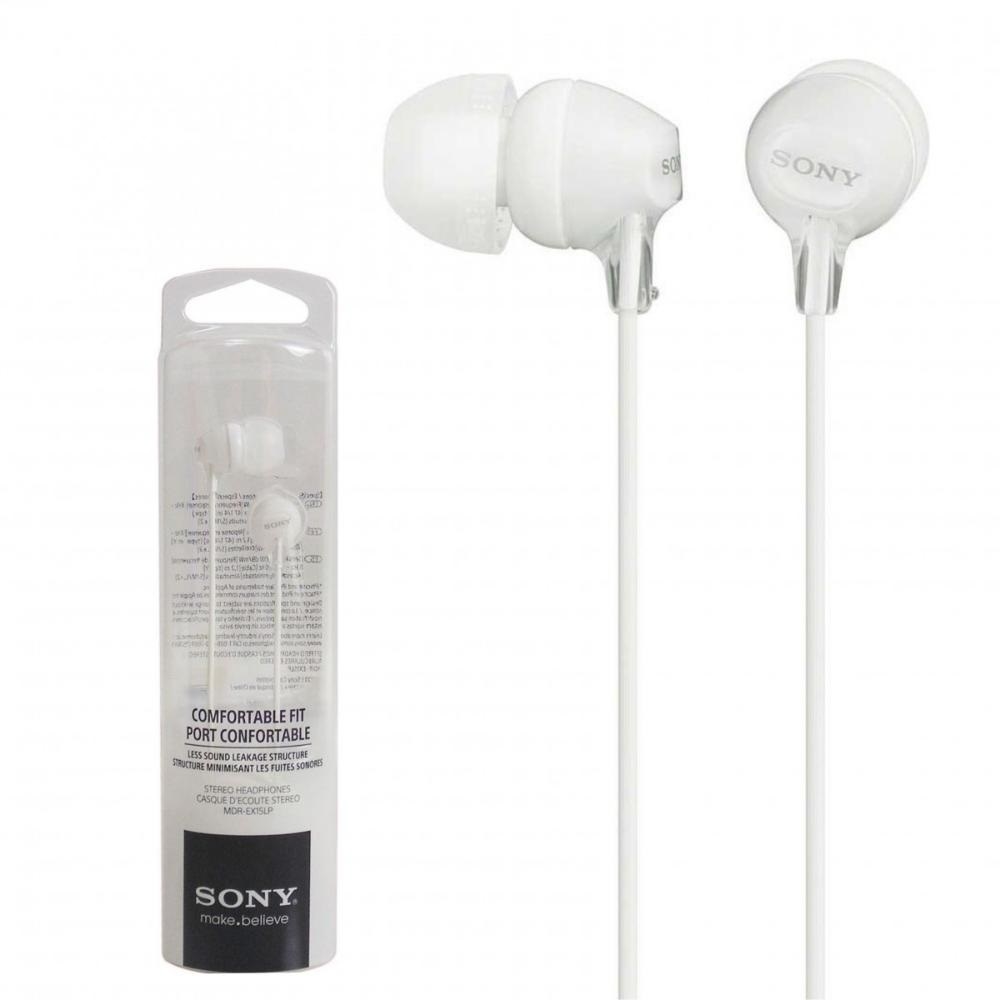 Auriculares Sony MDR-EX15LP Negro - Auriculares in ear cable sin