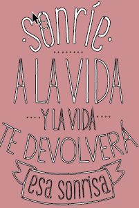 SONRIE A LA VIDA - G0048