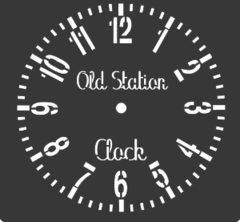 OLD STATION CLOCK - SA221