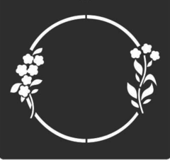 CIRCULO CON FLORES - SA223