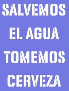 SALVEMOS EL AGUA - SH162