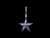 COLGANTE ESTRELLA AZUL CHICA '21537'