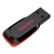 Pendrive Cruzer Blade USB 2.0 32gb sandisk negro y rojo