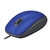 Mouse Logitech USB M110 Silent Azul