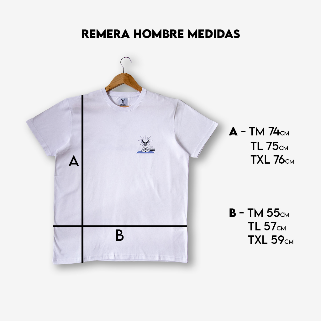 remera blanca manga negra
