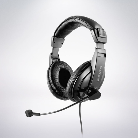 Fone De Ouvido Com Microfone Premium Acoustic Preto PS2 Multilaser - PH041  - Multilaser