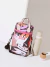 BOLSO MATERO FLORES MULTICOLOR