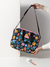 Maletin Porta Notebook Floreria Negra - Viache Mayoristas