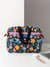 Maletin Porta Notebook Floreria Negra - tienda online