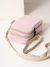 Bandolera Porta Celular Rosa