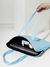 FUNDA PORTA NOTEBOOK CELESTE - comprar online