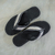 Leather Sandal Combined with Fabric - buy online