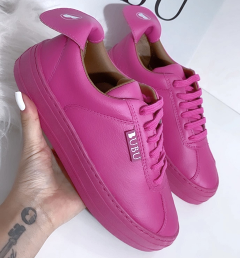 MYBUBU TÊNIS MEGA GLITTER ROSA METÁLICO – Bubu Store