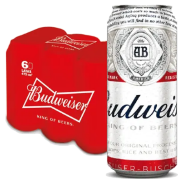 PACK BUDWEISER 410 cc Comprar en Un bar a tu gusto