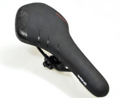 ASIENTO MTB WKNS (280X145)- Negro/Rojo