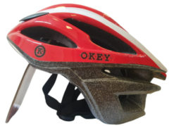 CASCO OKEY 622- Rojo - comprar online