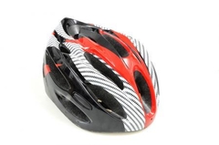CASCO ADULTO MTB- Negro/Rojo