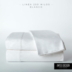 JUEGO DE SABANAS 250 H KING BLANCO