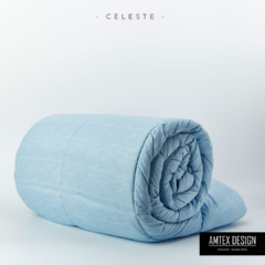 EDREDON JASPEADO KING CELESTE