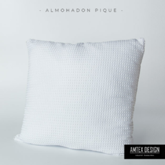 CONJUNTO COLCHA PIQUE KING + FUNDA 50X50 - comprar online