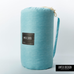 EDREDON JASPEADO KING VERDE CLARO - comprar online