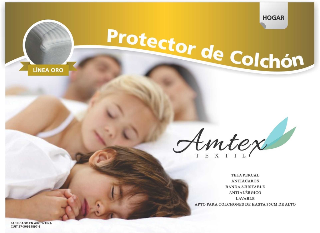 Protector Colchón King 100% Impermeable 2.00X2.00