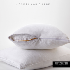 FUNDA PROTECTORA TOWEL CON CIERRE 50X70 - comprar online