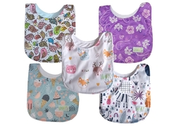 KIT DE 5 BABEROS IMPERMEABLES - comprar en línea