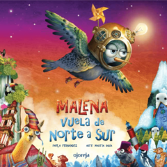 Malena vuela de Norte a Sur, Martín Badía y Paula Fernandez