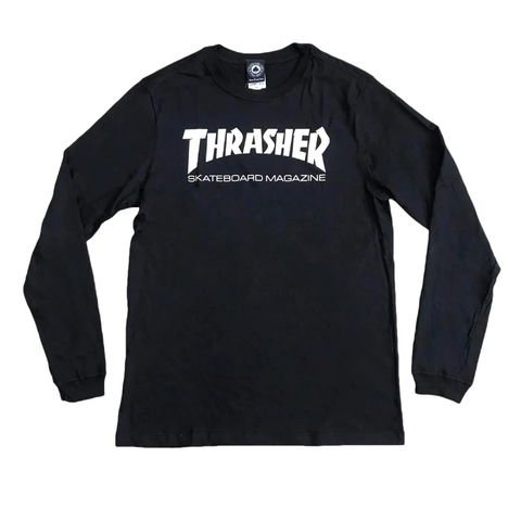 camiseta manga longa thrasher