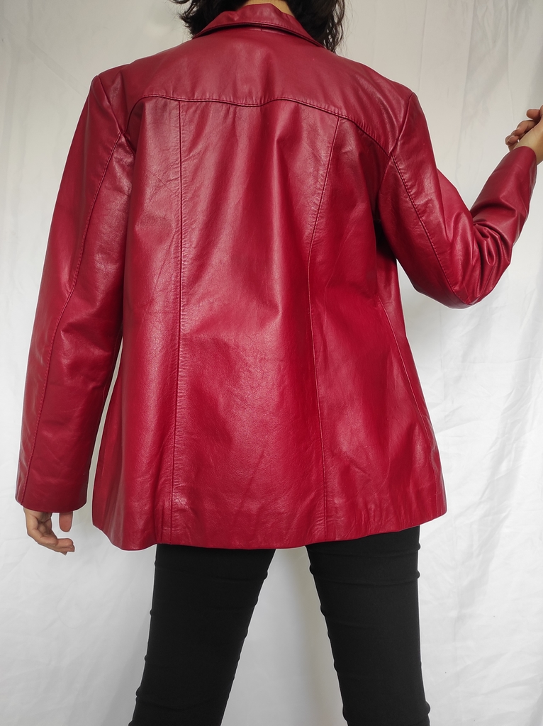 wilson leather red jacket