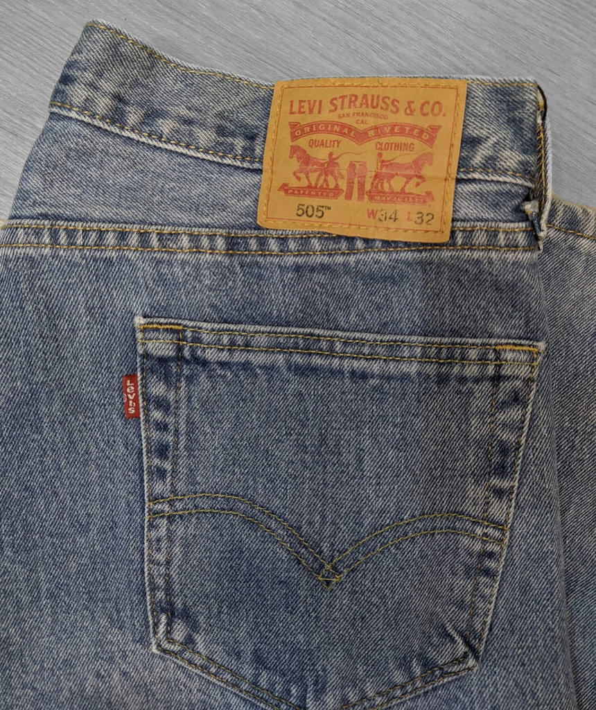 levis 505 w34 l32