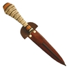 Cuchillo Eco Colita Acero Inox Vaina Vaqueta