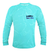 REMERA KINGFISH SECADO RÁPIDO CUELLO REDONDO VERDE AGUA