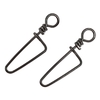 MOSQUETON CASTER ACERO INOXIDABLE NEGRO N°5