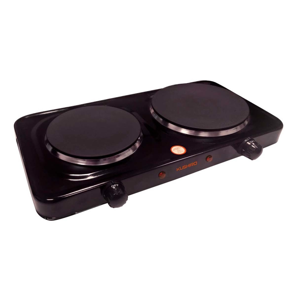 Anafe Electrico 2 Hornallas Cocina 1500w 220v Bajo Consumo