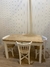 juego comedor 120 +4 sillas pata elefante - tienda online