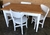 juego comedor 120 +4 sillas pata elefante en internet