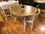 Mesa redonda vintage - 1981 muebles 