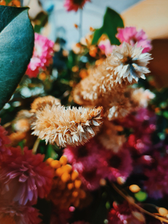 flores para el corazón