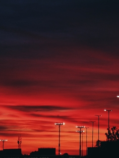 amaneciendo en la ruta