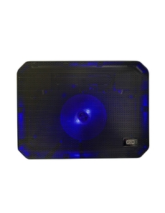 Cooling Pad Base Cooler Led Azul Notebook 17 Pulgadas Metal - comprar online