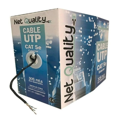 Bobina Cable Utp Red Cat 5e Exterior 305 Metros Net Quality