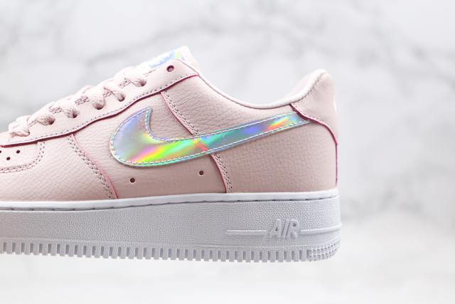 nike air force 1 pink iridescent