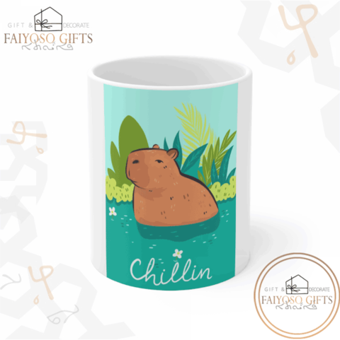 Capivara Aniversário Acrílico Chaveiro, Chaveiro Animal dos