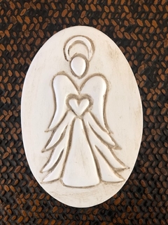 Medallón ángel corazón - comprar online